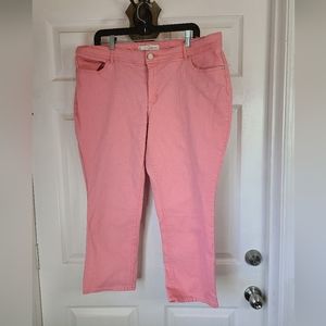 Est. 1948 Woman's Denim Jeans, Size: 18W Color: Pink